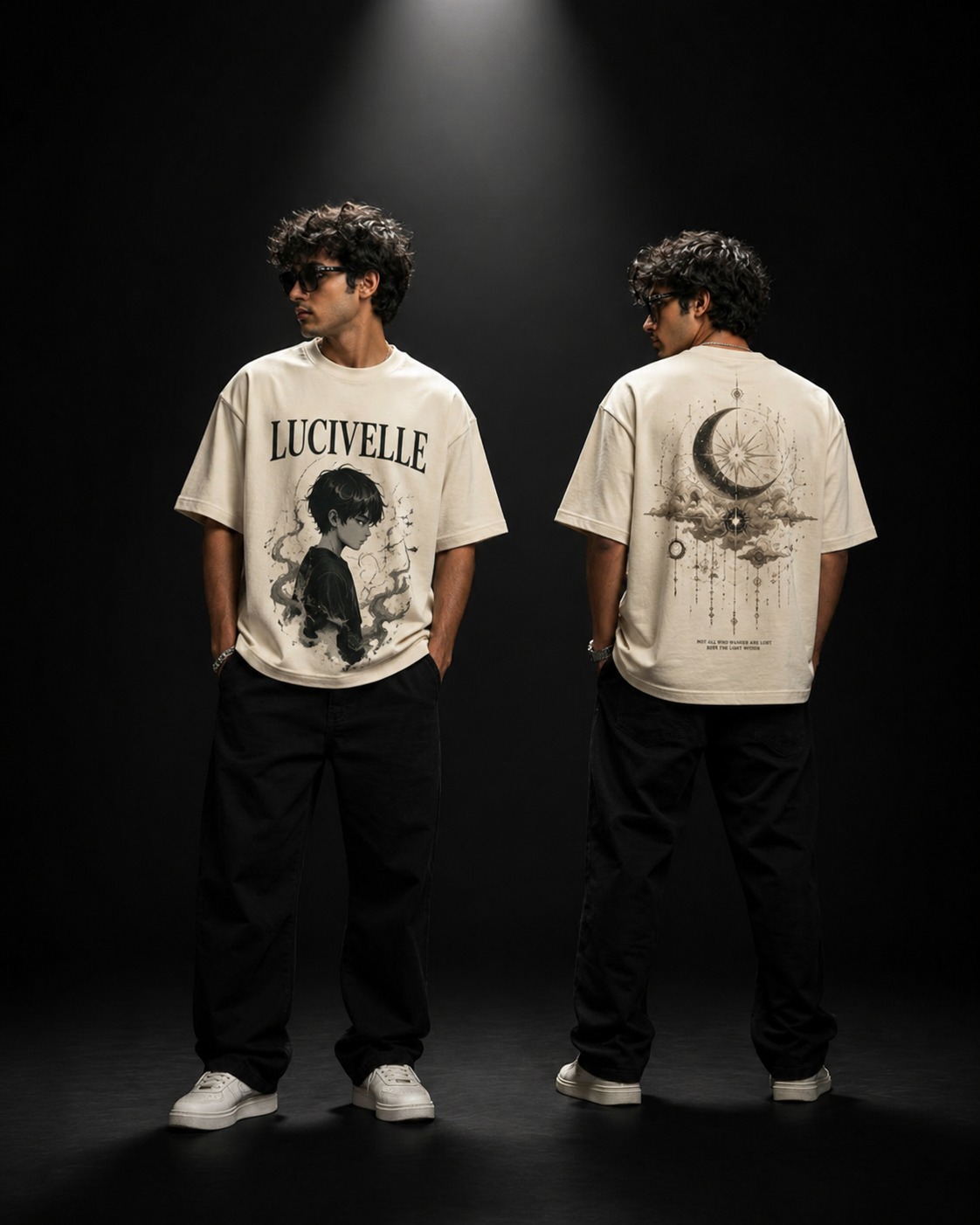 Lunar Wanderer Oversized Tee