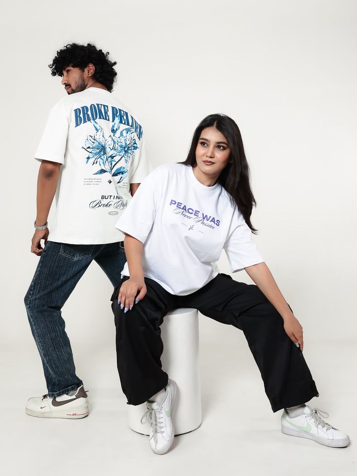 Broke Believe Oversized Tee